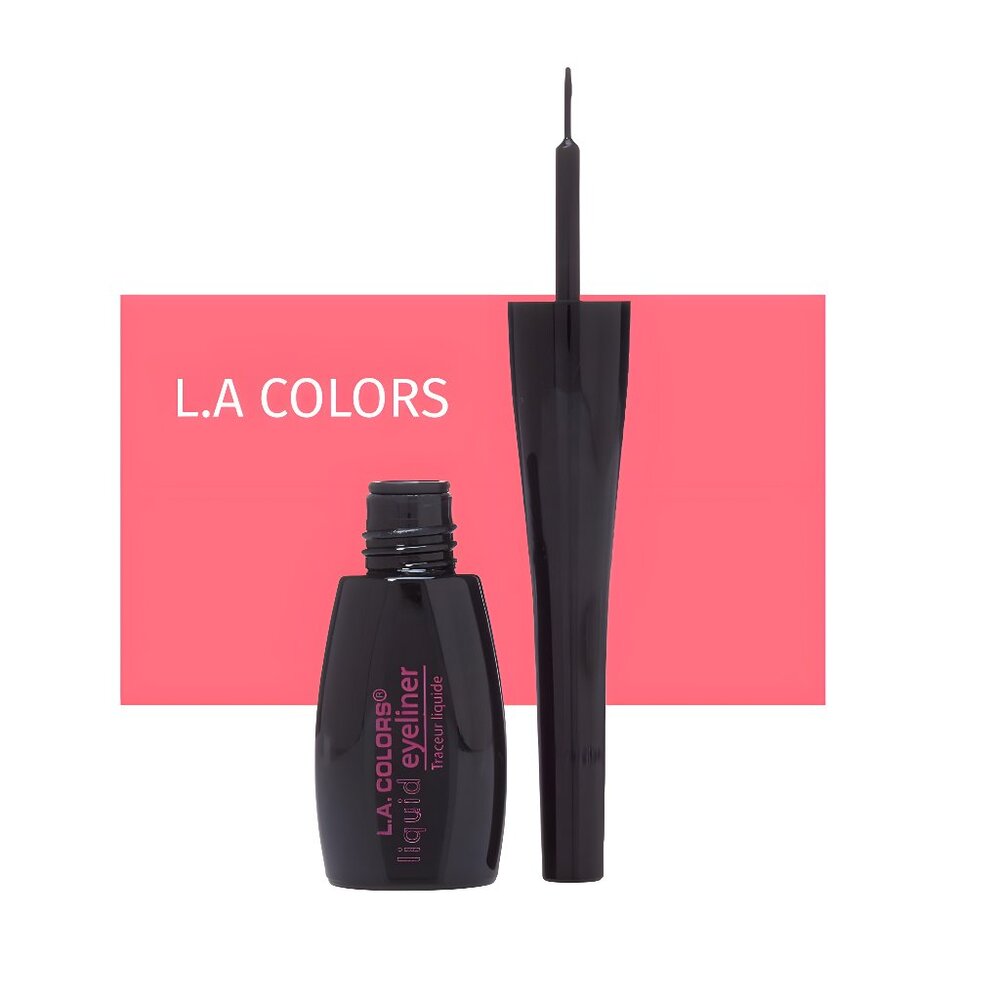 L.A. COLORS Thin Tip Liquid Liner (carded), Black CBLE326